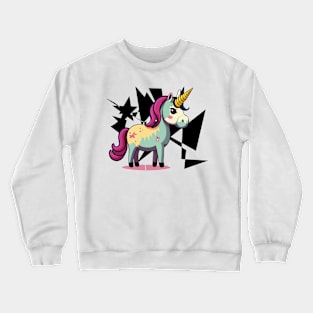 Magical Whimsy - A Unicorn's Charm Crewneck Sweatshirt